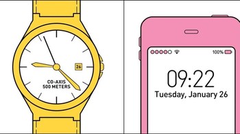 Jam tangan atau jam di ponsel? Foto: João Rocha