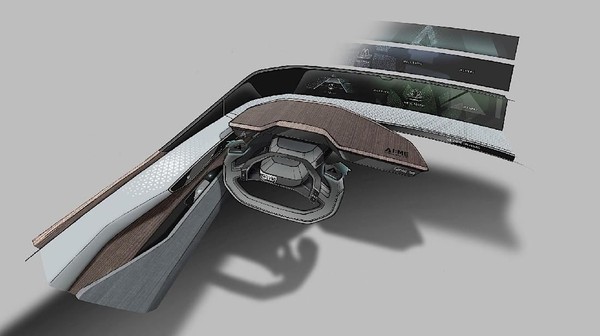 Audi Pamer Sketsa Mobil Otonom Listrik Masa Depan di Asia