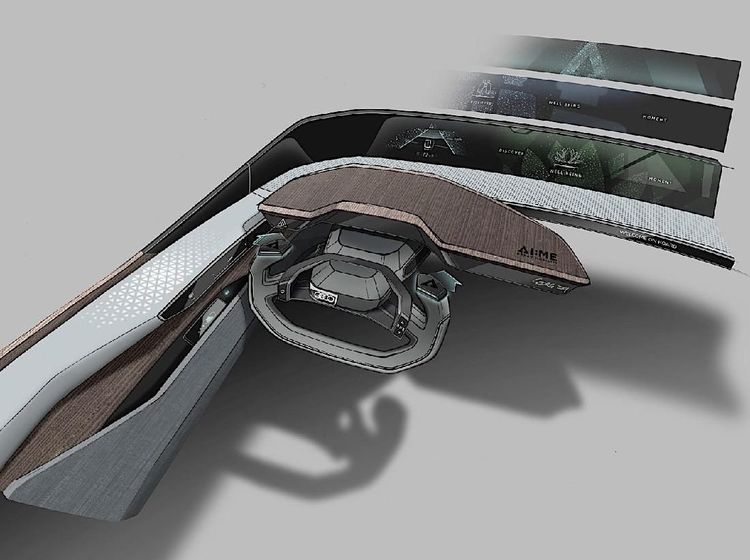 Audi Pamer Sketsa Mobil Otonom Listrik Masa Depan di Asia