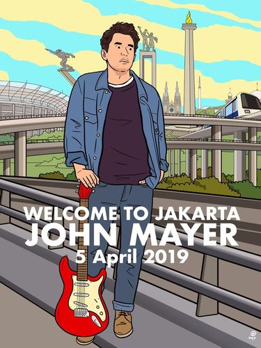 Hari Prast Ungkap Wajah John Mayer yang Paling Susah Digambar 