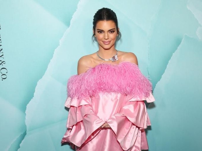 Kendall Jenner di acara Tiffany & Co. di Sydney, Australia. Foto: Getty Images Kendall Jenner di acara Tiffany & Co. di Sydney, Australia. Foto: Getty Images
