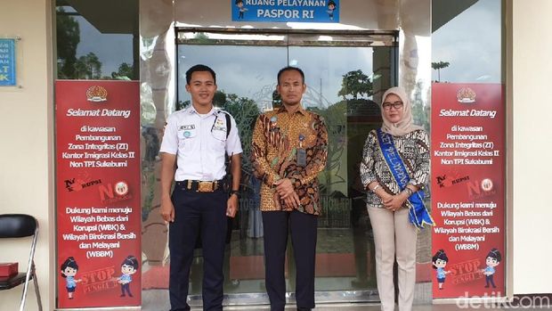 Kantor Imigrasi Sukabumi Manjakan Pemohon Paspor