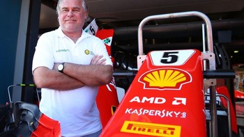 Ajang bergengsi Formula 1 pun ada tim balapnya yang disponsori Kaspersky. Foto: Getty Images