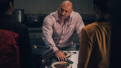 Jadi Lawan Main Iko Uwais, Ini Gaya Dave Bautista Saat Makan Taco