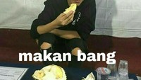 Ari Irham juga doyan buah yang punya aroma tajam dan bertekstur lembut creamy. Apalagi kalau bukan durian! Foto: Istimewa