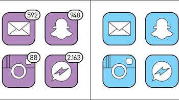 Penuh atau bersih jumlah notifikasi? Foto: João Rocha