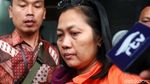 Wajah Sendu Indung Anak Buah Bowo Sidik Saat Diperiksa KPK