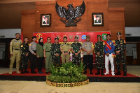 270 Taruna Ikut Latihan Integrasi dan Karya Bakti di Trenggalek