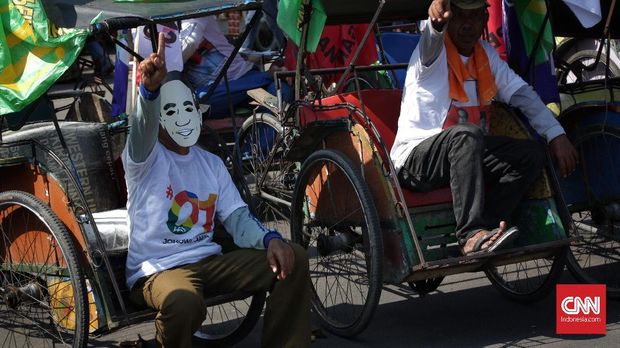 Pendukung Militan, Jokowi Targetkan 65 Persen di Indramayu