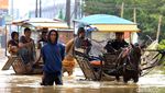 Berkah Para Penarik Delman di Kala Banjir