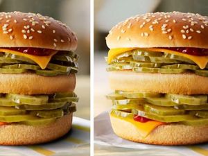 Pickle Burger hingga Anjing Antar Pizza, Ini 5 Lelucon April Mop Versi Restoran