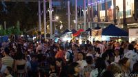 Suasana di Twilight Hawkers Market (Masaul/detikcom)