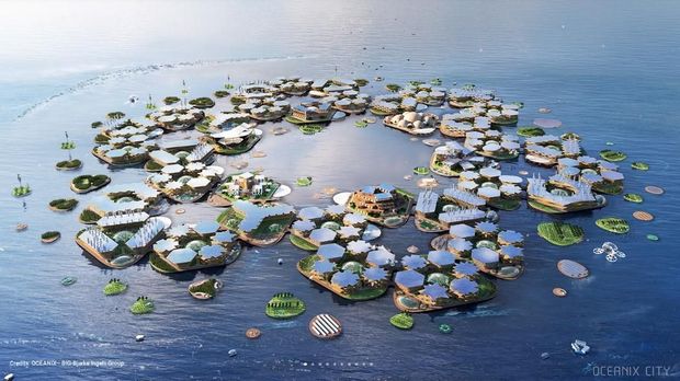Inikah Bentuk 'Reinkarnasi' Atlantis di Masa Depan?