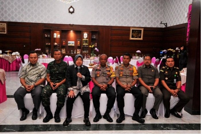 Sinergi Forpimda Surabaya Wujudkan Pemilu Aman dan Kondusif