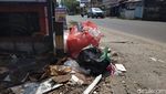 Potret Sampah di Jalanan Pekanbaru yang Sempat Dibersihkan Gubernur Riau