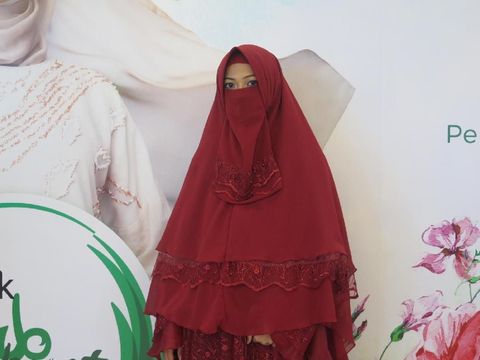 Hijabers bercadar di Sunsilk Hijab Hunt 2019 Bandung