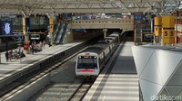 Dari Bandara Perth, nanti ada bus Transperth nomor 380, 40 dan 935 yang akan mengantar kita ke pusat Kota Perth. Kereta di Perth juga rapi (Masaul/detikcom)  