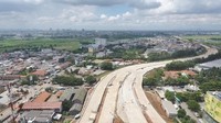 Dikutip dari Instagram PT Wijaya Karya (Persero) Tbk, inilah potret Proyek Jalan Tol Cengkareng – Kunciran yang akan menghubungkan bandara dengan Jalan Tol Jakarta – Merak untuk mengurangi waktu tempuh pada jalur tersebut.Foto: Istimewa/Dok. PT Wijaya Karya (Persero) Tbk