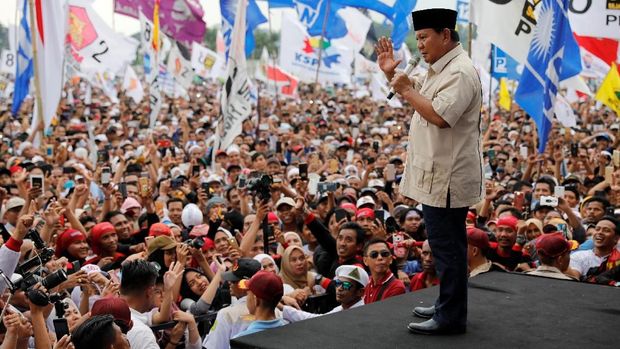 Prabowo: Ibu Pertiwi Tengah Diperkosa, Kekayaan Diambil Terus