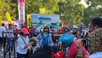 Ada Massa Pingsan, Begini Potret Kampanye Jokowi di Batam Membeludak
