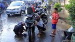 Banjir di Dayeuhkolot Surut, Pemotor Tetap Mogok