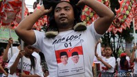 Barongsai hingga liong memeriahkan Karnaval Indonesia Satu di Kota Tangerang..