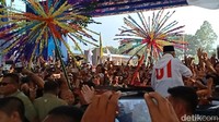 Karnaval dimulai dari Alun-alun Ahmad Yani di Kota Tangerang. Foto: Samsudhuha Wildansyah/detikcom