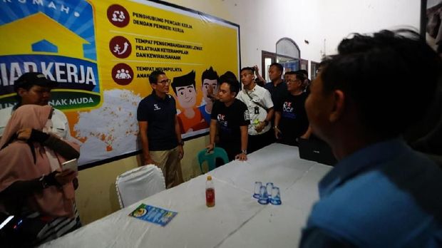 Resmikan Rumah Siap Kerja di Medan, Sandi: Tekan Angka Pengangguran