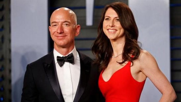 Potret Kompak Jeff dan MacKenzie Bezos Sebelum Bercerai