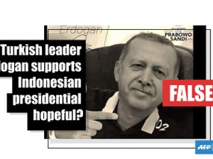 Media Prancis Buktikan Kabar Erdogan Dukung Prabowo Adalah Hoax Belaka