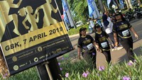 Pemilu Run melalui rute Pintu 7 GBK - Jalan Jenderal Sudirman - ke arah Jembatan Semanggi - putar balik - Jalan Jenderal Sudirman - ke arah Patung Pemuda Senayan - putar balik - Jalan Jenderal Sudirman - dan berakhir di Pintu 7 GBK kembali.