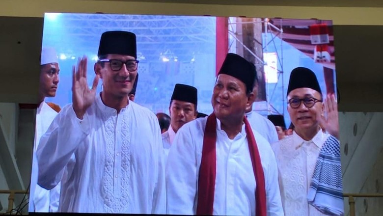 Kampanye Akbar, Prabowo-Sandiaga Sudah Berada di GBK Kampanye Akbar, Prabowo-Sandiaga Sudah Berada di GBK