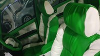 Konsep saya elegan untuk bagian interior full menggunakan MBTech Camaro Fiesta, ujar Agus kepada detikcom, di Balikpapan, Kalimantan Timur, Minggu (07/04/2019). Foto: Ridwan Arifin