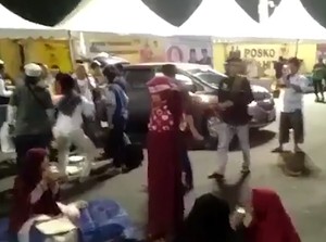 Suasana GBK Jelang Kampanye Akbar Prabowo-Sandi