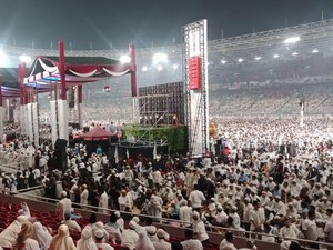 10 Ribu Aparat Amankan Kampanye Akbar Prabowo di GBK