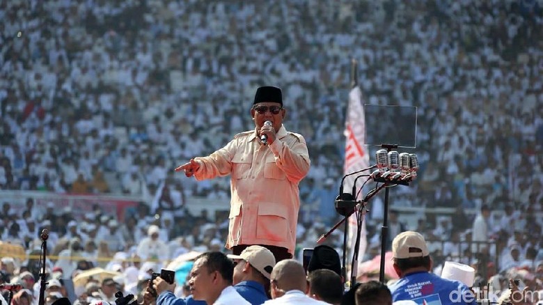 Klaim Menang 52 Persen, Prabowo Nyatakan Kuasai Suara Jakarta Klaim Menang 52 Persen, Prabowo Nyatakan Kuasai Suara Jakarta