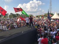 Blusukan ke OKU Timur Sumsel, Budi Karya Ajak Warga Pilih Jokowi