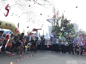 KPU dan KPK Gelar Pemilu Run Mengajak Gunakan Hak Pilih