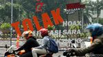 Layar Hitung Mundur Pilpres 2019 Mejeng di Bundaran HI