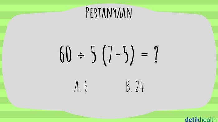 Yakin Bisa Selesaikan Teka teki Matematika Sekolah Dasar Ini