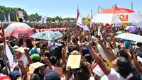 Begini suasananya. Pool/TKN Jokowi-Maruf.