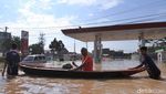 Potret SPBU Terendam Banjir di Kabupaten Bandung