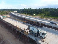 Tol Pertama Kalimantan Segera Beroperasi