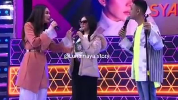 Kocak! Luna Maya dan 'Syahrini' Akhirnya Bertemu, Ini yang 