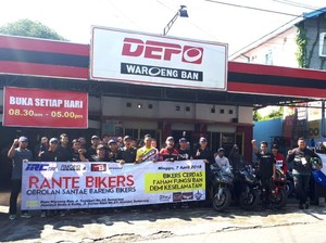 Pencinta Motor 250 cc Ngumpul Bareng Ngobrol Soal Ban