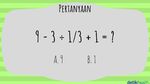 Yakin Bisa Selesaikan Teka-teki Matematika Sekolah Dasar Ini?