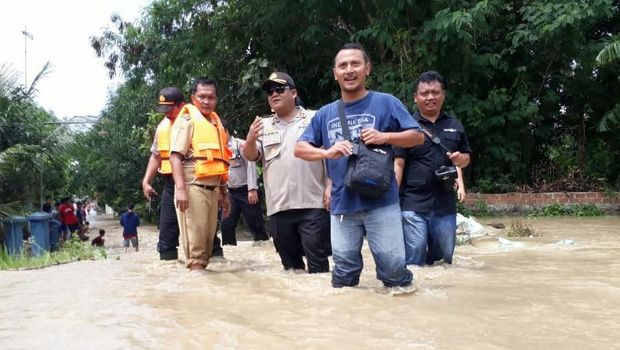 Ribuan Rumah di 4 Desa Indramayu Terendam Banjir Luapan Cimanuk