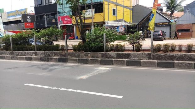 Lokasi kecelakaan