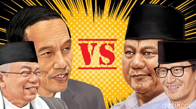 Quick Count Sementara Median: Jokowi 54,12% Prabowo 45,88% Quick Count Sementara Median: Jokowi 54,12% Prabowo 45,88%