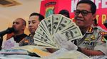 Sindikat Pengedar Dolar AS dan Euro Palsu Dibekuk